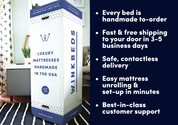 Winkbed delivery deals
