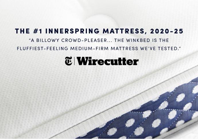 The WinkBed ranked the #1 innerspring mattress, 2020-2025 - WireCutter