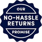 Our no-hassle returns promise